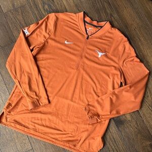 Nike Texas Orange Quarter-Zip Pullover